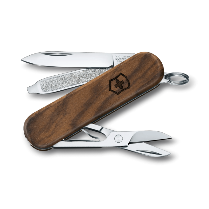 Нож-брелок Victorinox Classic SD Wood 0.6221.63